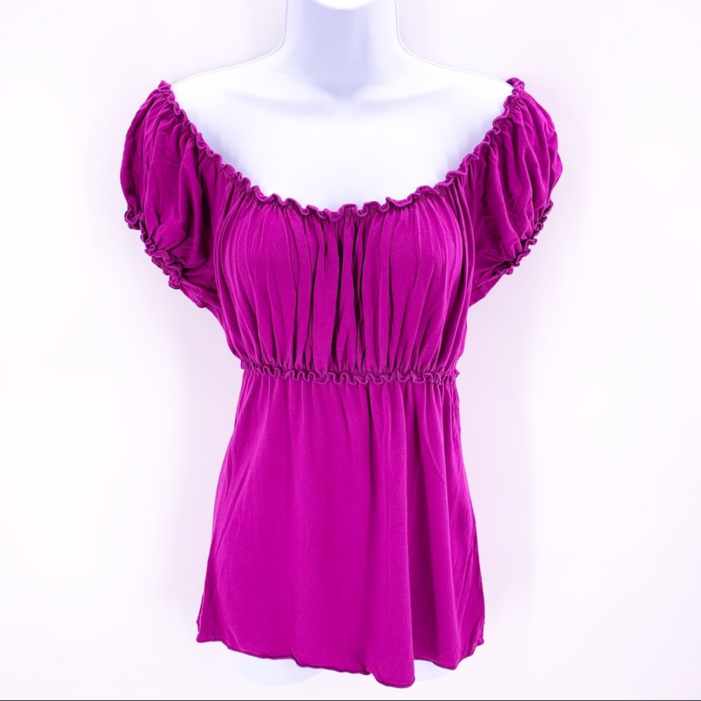 Max studio pink top
